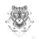 Panther tattoo design idea