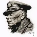 Marines usmc ww2 tattoo design idea