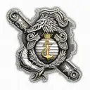 Marines usmc tattoo design idea