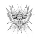 Conceptual microrealism tattoo design idea