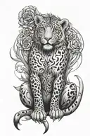 animal,love,alone, loneliness, depression, strong,self love,trust,bold, strong, creative  tattoo design idea