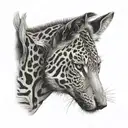 boldness,loyal,alone, creative,animal, loneliness,strong,bold tattoo design idea