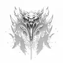 Jagers kaiju tattoo design idea