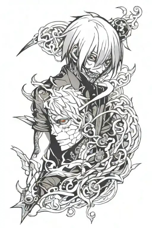 juuzou tokyo ghoul tattoo design idea