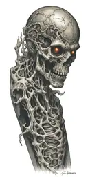 Atlas tattoo design idea