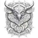 Skyrim tattoo design idea