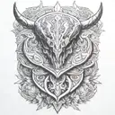 Skyrim tattoo design idea