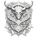 Skyrim tattoo design idea