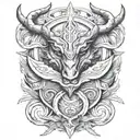Skyrim tattoo design idea