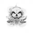 Daddy's little slut tattoo design idea