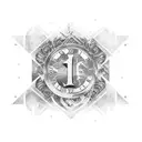 911 in roman numerals tattoo design idea