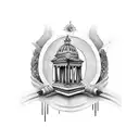 911 in roman numerals tattoo design idea