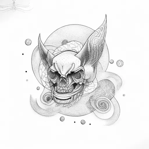 Duality tattoo design idea