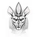 Anubis tattoo design idea