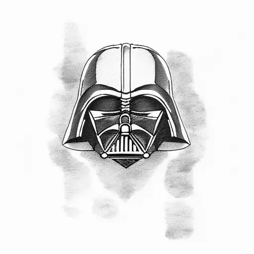 darth Vader wearing a Seattle mariners jersey tattoo design idea