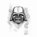 darth Vader wearing a Seattle mariners jersey tattoo design idea