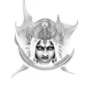 goddess kali tattoo design idea