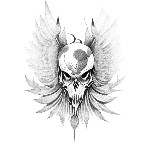 seraph tattoo design idea