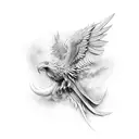 seraph tattoo design idea