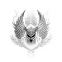 seraph tattoo design idea