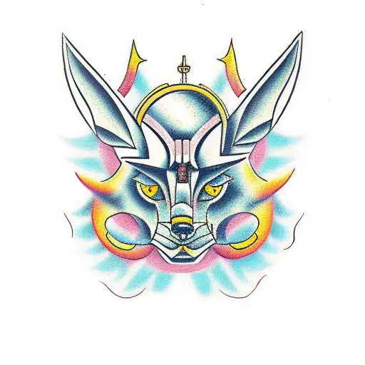 Anubis tattoo design idea
