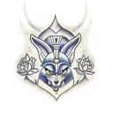 Anubis tattoo design idea