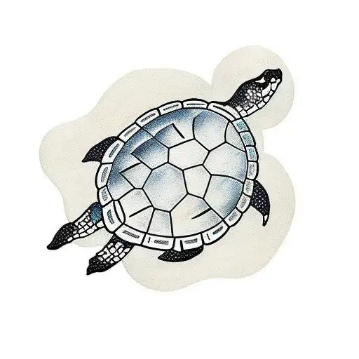 turtle tattoo design idea