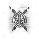 turtle tattoo design idea