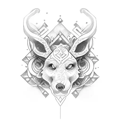 goa, bartending and mma tattoo design idea
