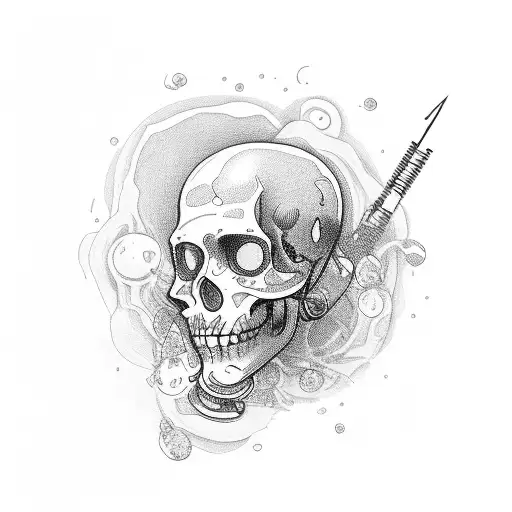 goa, bartending  tattoo design idea