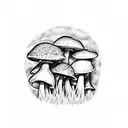  mushroom, note, brick, flower  tattoo design idea