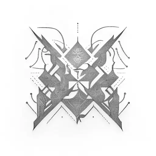 Maya  tattoo design idea