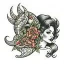 Jessica, December, 1986 tattoo design idea