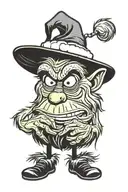 grinch, funny, tattoo design idea