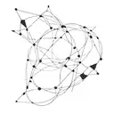 overlapping E R J tattoo design idea