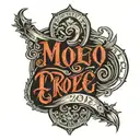 Sleeve with the dates 8/1/17, 10/24/03, 09/24/2012, 02/14/11, 11/13/93, 07/04/21 in bold gothic lettering and include mo tattoo design idea