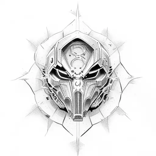 Dr Fate tattoo design idea