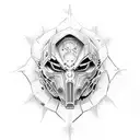 Dr Fate tattoo design idea