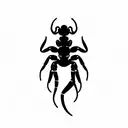 scorpio tattoo design idea