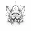 everything is connected small tattoo design idea