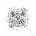 everything is connected small tattoo design idea