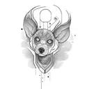 write Naomi Molly tattoo design idea