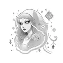 write Naomi Molly tattoo design idea