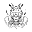 Stingray tattoo design idea