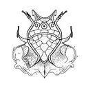 Stingray tattoo design idea