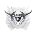 lamborghini tattoo design idea