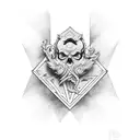 the name "Joshua" with "32" incorportated  tattoo design idea