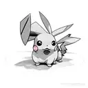 Pikachu tattoo design idea