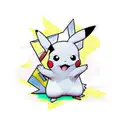 Pikachu tattoo design idea