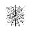 spider web on elbow  tattoo design idea